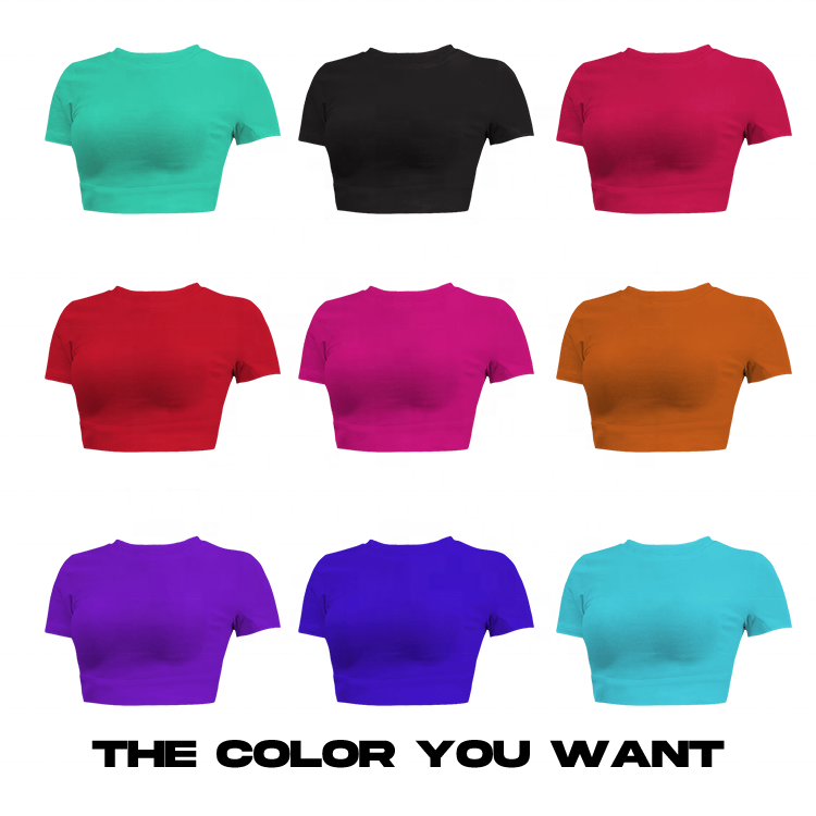 H182d6e067d17449e963719a612f4c5a8d.png Trendy Crop Top – Soft, Stretchable & Stylish Fit for Everyday Wear - Image 1