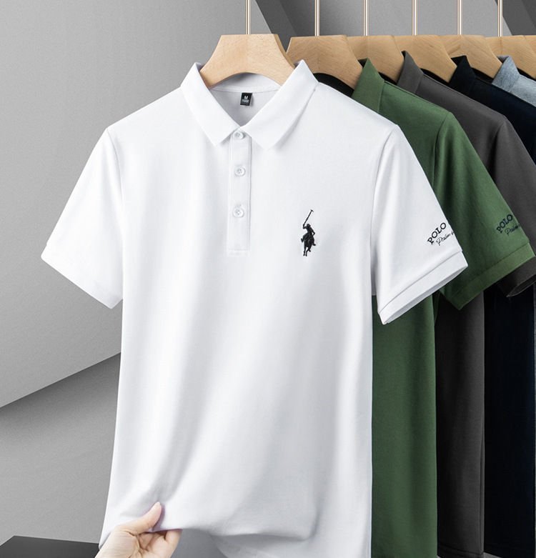 He8c4404110dc494988359cb2952e77e48.jpg Premium Polo T-Shirt – Classic Fit, Breathable Fabric & Smart Casual Style - Image 1